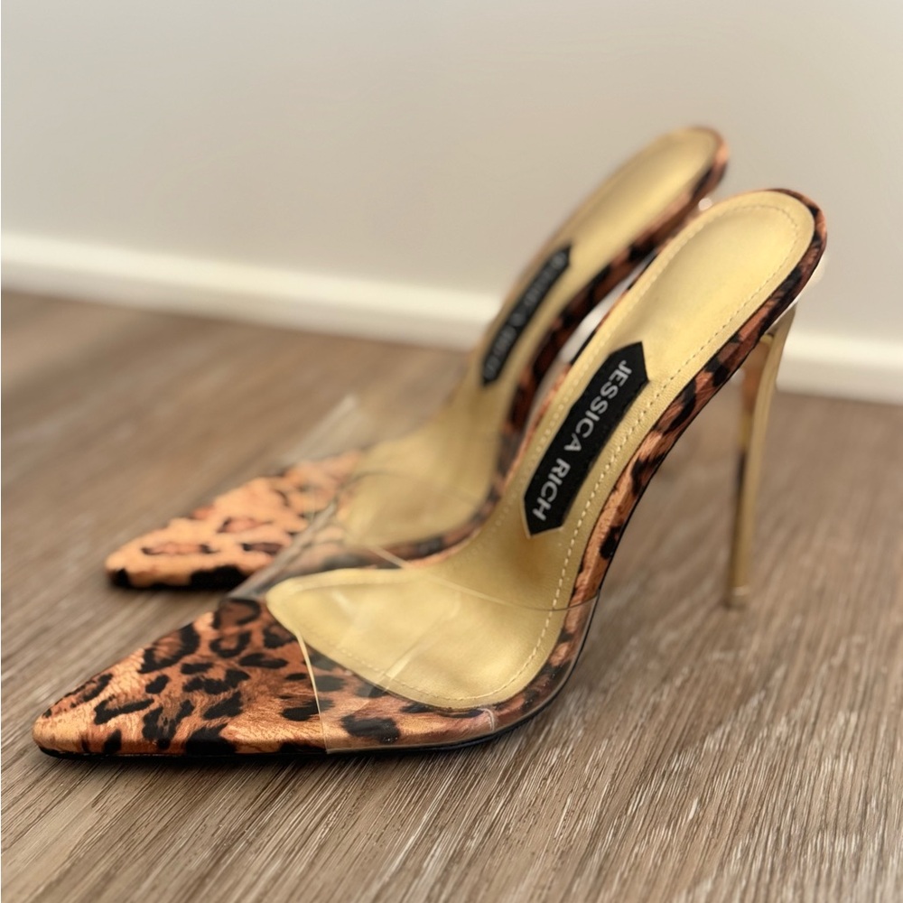 Jessica Rich Racy Mule Leopard